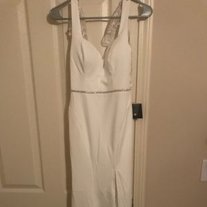 Formal dress white